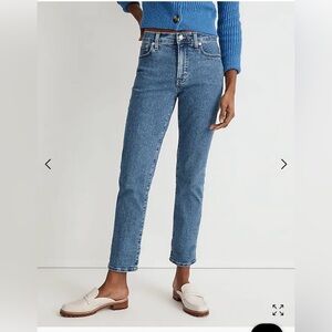 EUC Madewell Petite Mid-Rise Perfect Vintage Jeans